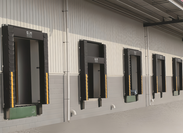 Durable Inflatable Cushion Dock Shelter for Cold Storage Reliable Use