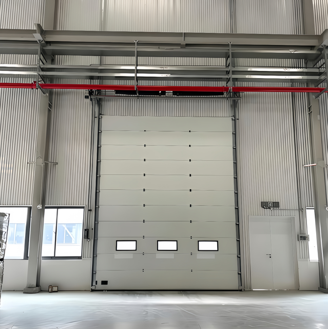 High Speed Windproof Thermal Insulated Industrial Lifting Door for Cold Storage Logistics