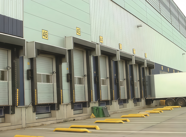 Durable Inflatable Cushion Dock Shelter for Cold Storage Reliable Use