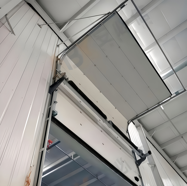 High Speed Windproof Thermal Insulated Industrial Lifting Door for Cold Storage Logistics